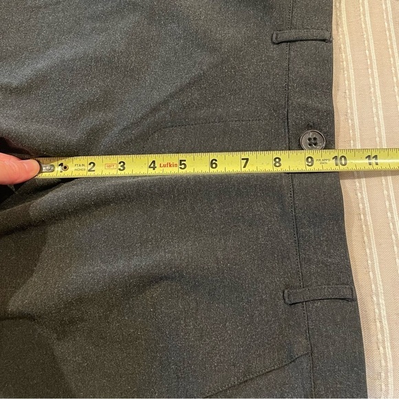 Betabrand Classic Dress Pant Bootcut Pull On Yoga Pant in Charcoal Grey Medium - Picture 9 of 10